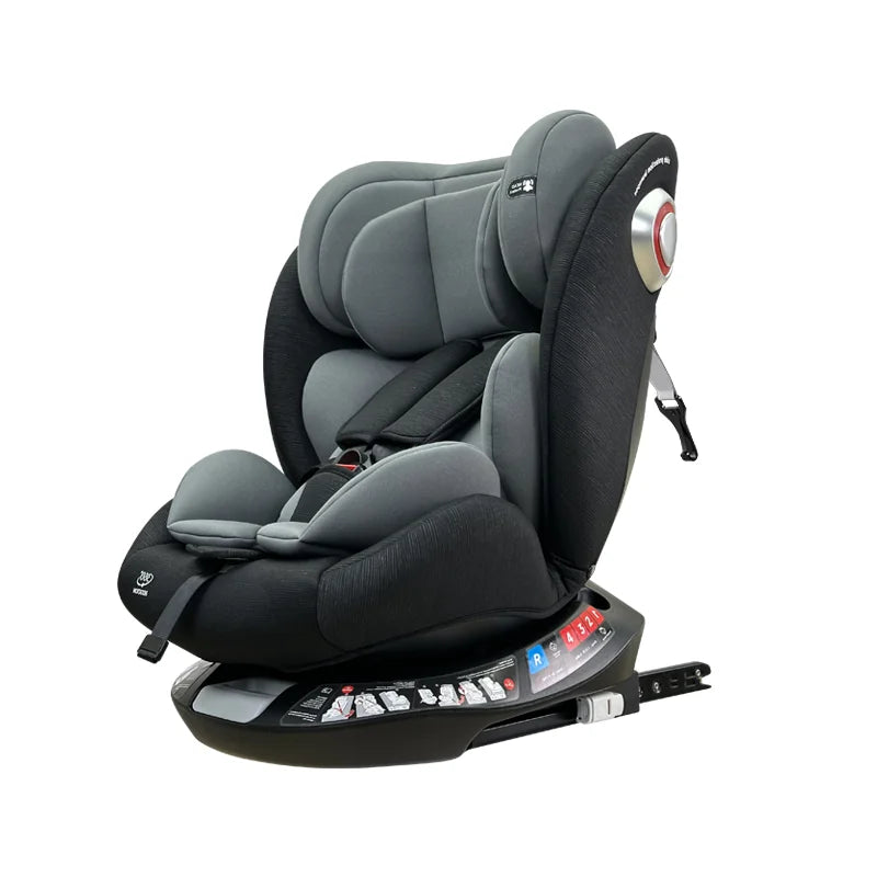 Convertible Multi-Stage Baby to Toddler Car Seat – 360° Swivel Safety Carrier with Side-Impact Shield