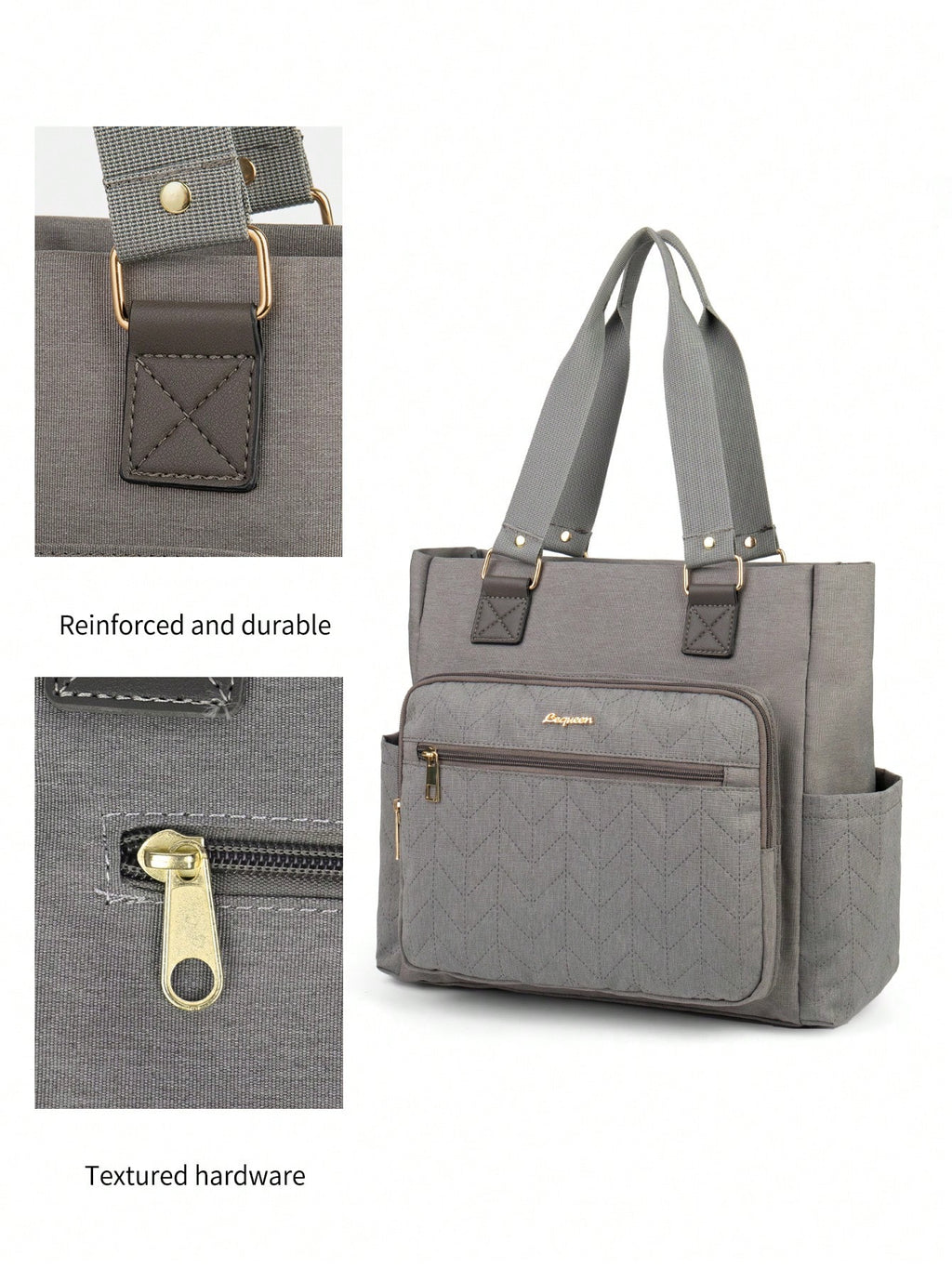Multi-Pocket Diaper Tote Bag – Large Capacity Travel Baby Organizer