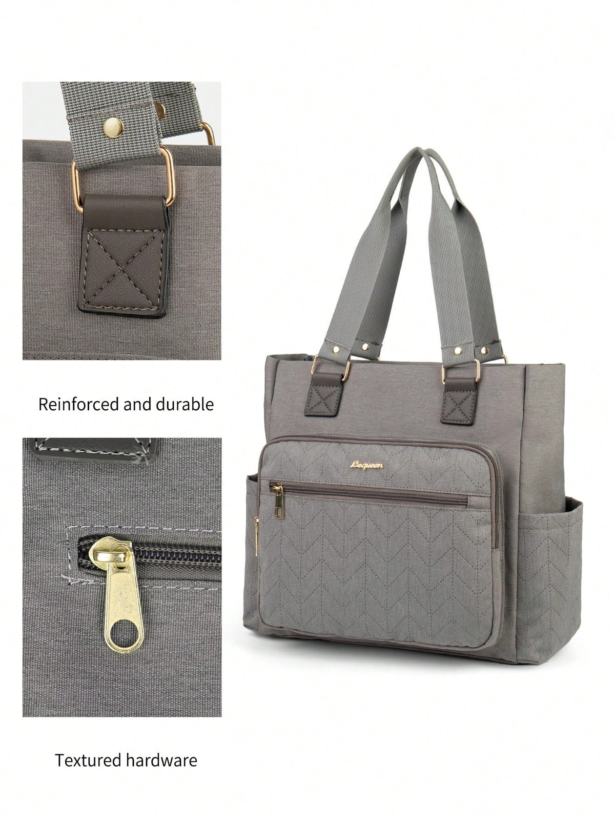 Multi-Pocket Diaper Tote Bag – Large Capacity Travel Baby Organizer