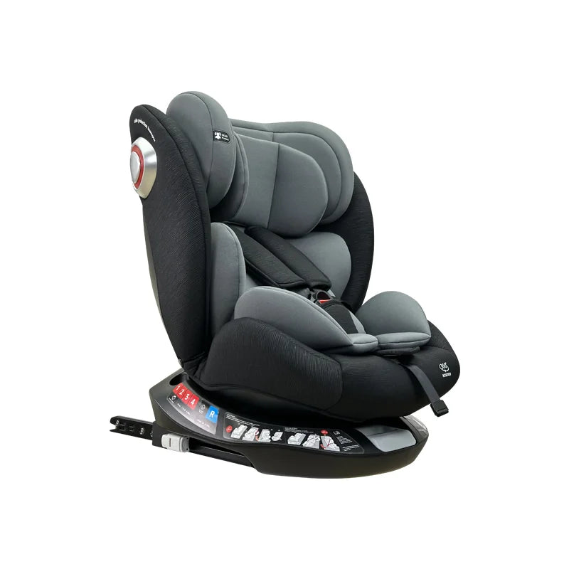 Convertible Multi-Stage Baby to Toddler Car Seat – 360° Swivel Safety Carrier with Side-Impact Shield