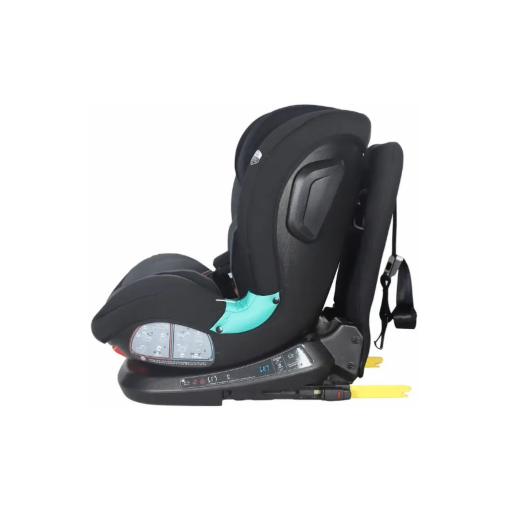 All-Stage Car Seat with ISOFIX & Top Tether – 360° Rotation Reclining Toddler Safety Seat