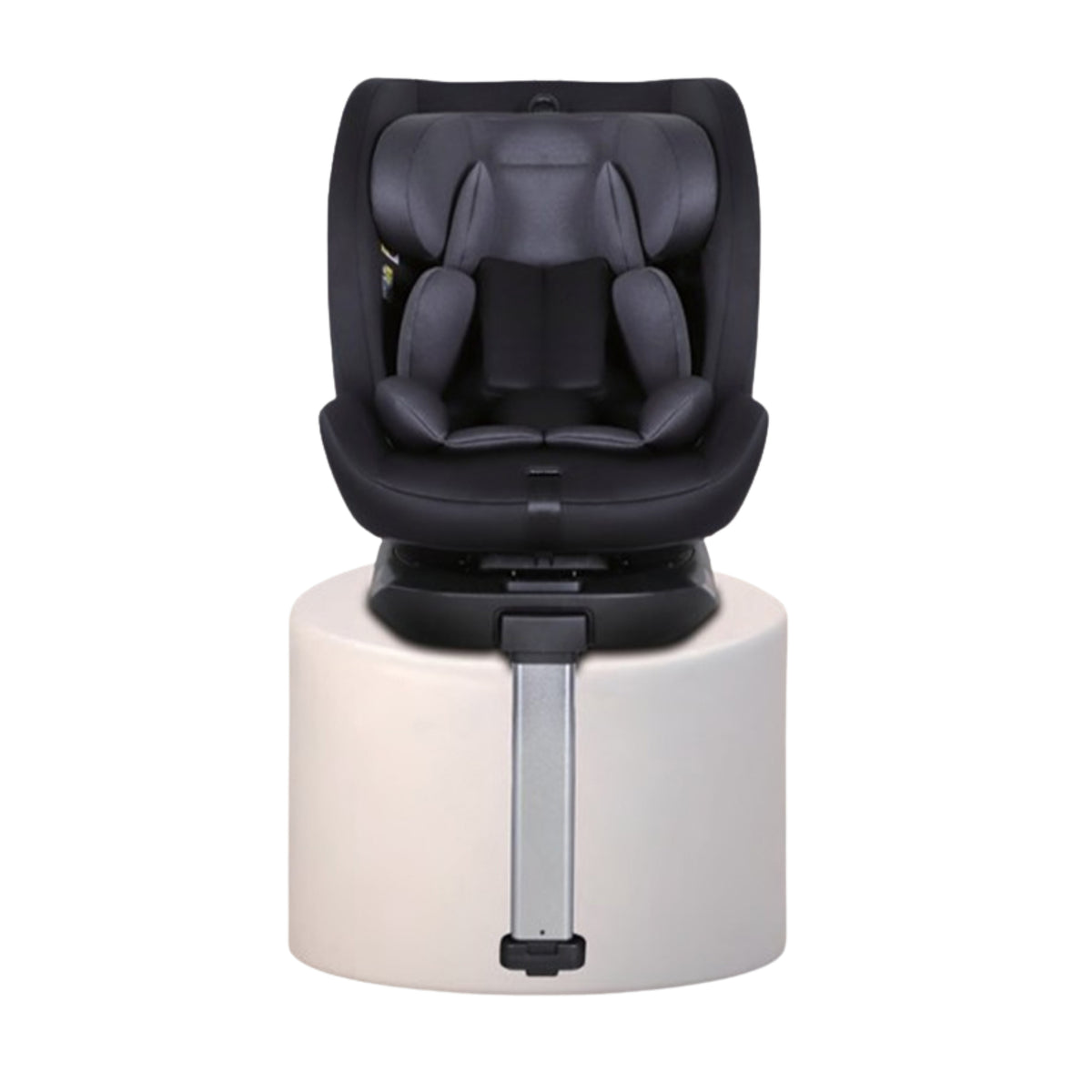Multi-Stage Baby Car Seat with Support Leg Base – High-Protection Swivel Cushion Safety Seat