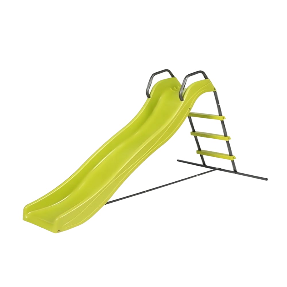 Heavy-Duty Double-Wave Backyard Playground Slide
