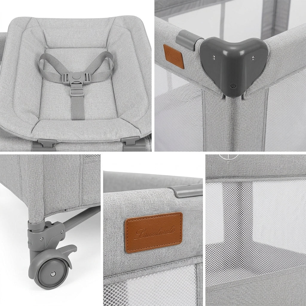3-in-1 Portable Baby Cot & Travel Bed