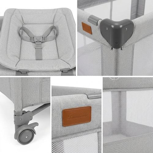 3-in-1 Portable Baby Cot & Travel Bed