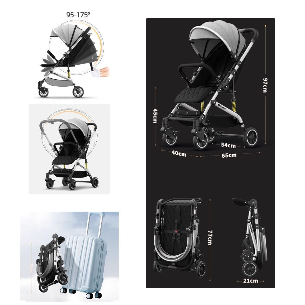 Ultimate Comfort Compact Baby Stroller